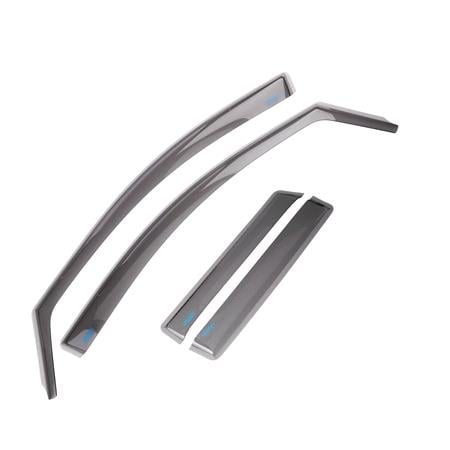 Climair Wind Deflectors with Smoked Tint Front and Rear Set for VW PASSAT ALLTRACK (365), 2012 2014, Kombi, 5 Door