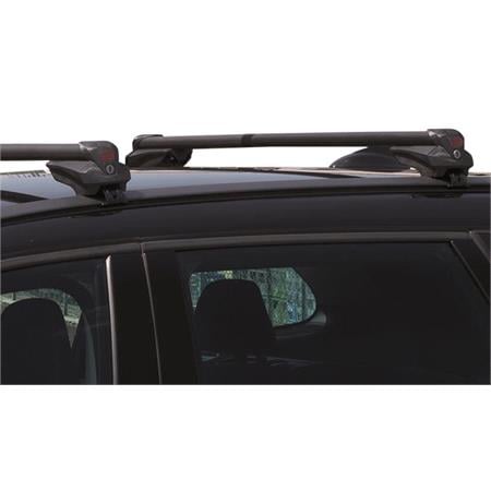 G3 Infinity steel steel aero Roof Bars for Volvo V90 II 2016 Onwards with Solid Rails