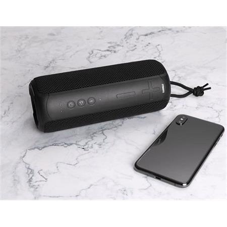 Streetz Black Bluetooth 5.0 Waterproof Speaker   20W