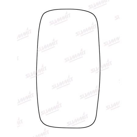 Left / Right Stick On Wing Mirror Glass for Nissan CABSTAR E 1998 2006