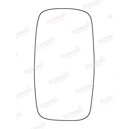 Left / Right Stick On Wing Mirror Glass for Nissan CABSTAR 2006 2011