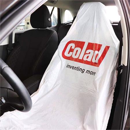 Colad Plastic Seat Covers, 100 Pcs 