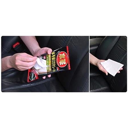 Soft99 Leather Seat Premium Cleaning Wipes   7 sheets