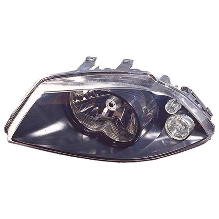 Left Headlamp (Single Reflector, Original Equipment) for Seat IBIZA Mk IV 2002 2006