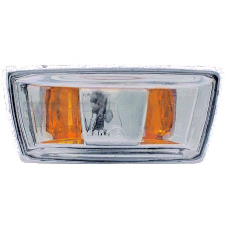 Left Wing Repeater Lamp (Clear, With Grey Backing) for Opel CORSA D Van 2006 on