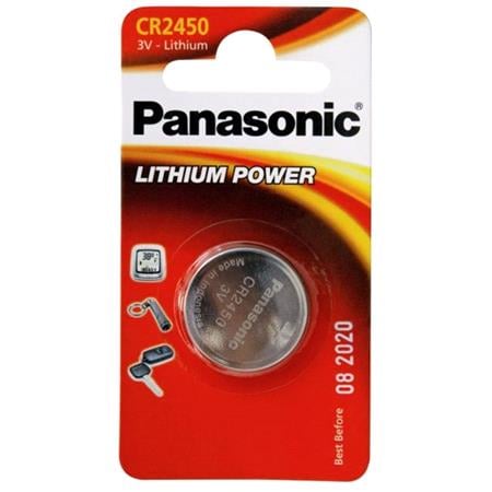 Panasonic Key Fob Battery CR2450   Lithium 3V