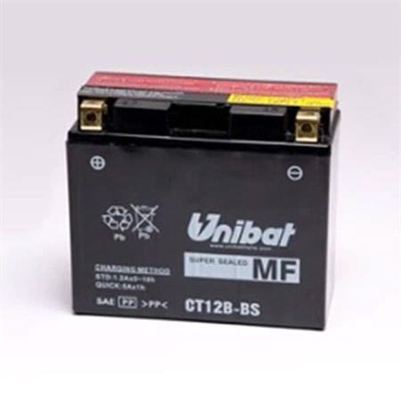 Unibat CT12B BS Motorcycle Battery