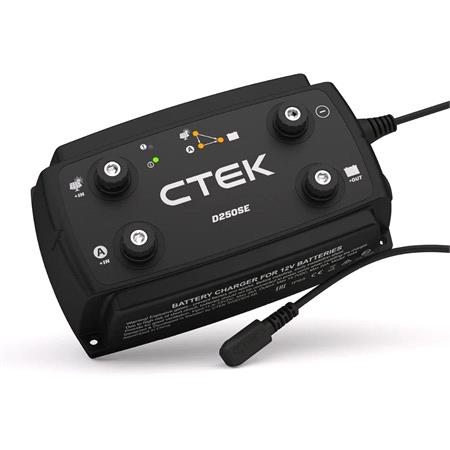CTEK D250SE 12V Dual Input 20A Charger with Selectable Charge Voltages
