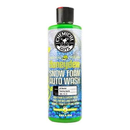 Chemical Guys Honeydew Snow Foam Auto Wash Cleanser (16oz)