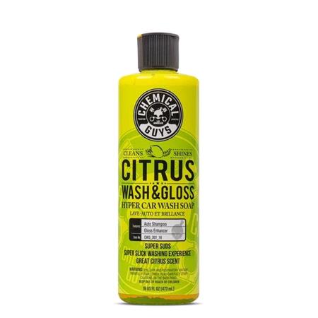 Chemical Guys Citrus Wash And Gloss Concentrated Car Wash (16oz)