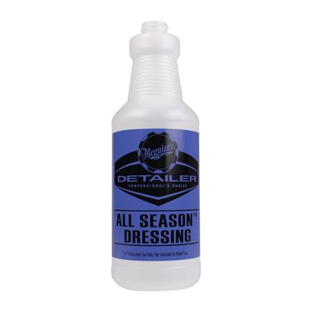 Meguiars All Season Dressing Bottle   Spray Top Not Included   946ml