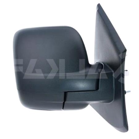 Right Wing Mirror (electric, heated, black cover) for Fiat TALENTO Combi 2016 2020
