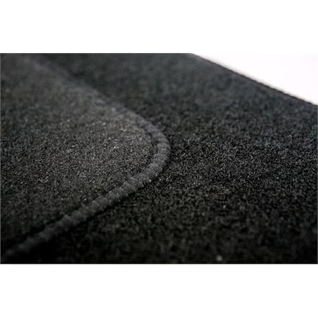 Tailored Car Floor Mats in Black for Nissan Qashqai  2007 2014   7 Seater