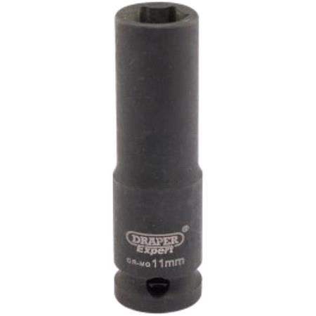 Draper Expert 06884 11mm 3 8 inch Square Drive Hi Torq 6 Point Deep Impact Socket