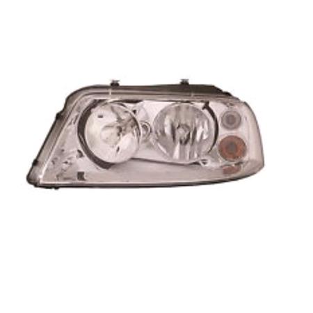 Left Headlamp (Halogen, Takes H1/H7 Bulbs, Original Equipment) for Volkswagen SHARAN 2001 on