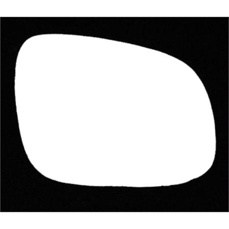 Right Stick On Wing Mirror Glass for Kia Ceed Hatchback, 2006 2012