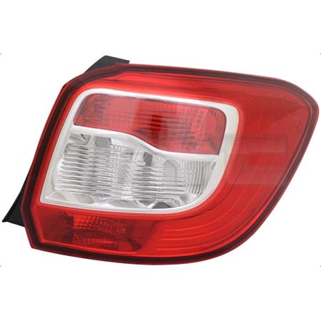 Right Rear Lamp (Supplied Without Bulbholder, Not For Stepway Models) for Dacia SANDERO 2013 on
