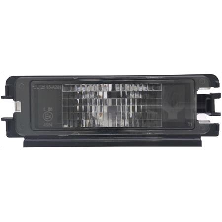 Rear Number Plate Lamp for Dacia SANDERO 2010 01
