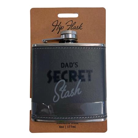 Hip Flask Dads Secret Stash