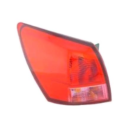 Left Rear Lamp (On Quarter Panel, Original Equipment) for Nissan QASHQAI 2007 2010