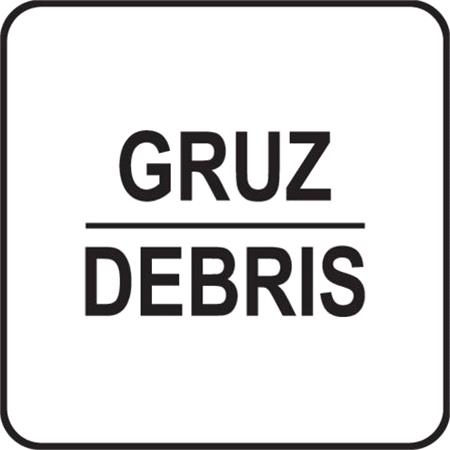 DEBRIS BAGS 80L EXTRA STRONG 10PC /VOREL
