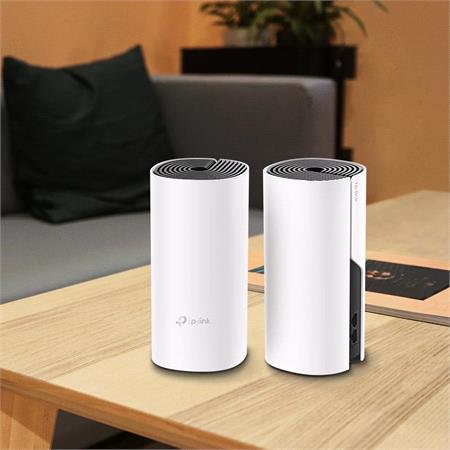 TP Link Deco M4 AC1200 Whole Home Mesh Wi Fi System   2 Pack