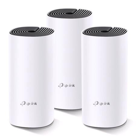 Tp Link Ac1200 Deco M4 3 Pack Mesh Wifi System   4,000 Sq Ft Coverage