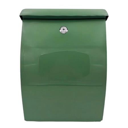 PostPlus ABS All Weather Wall Mounted Post Box   Green