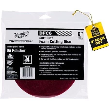Meguiars DA Foam Cutting Disc, 150mm