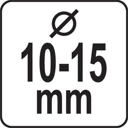 5PCS TWIST DRILL SET 10 15MM