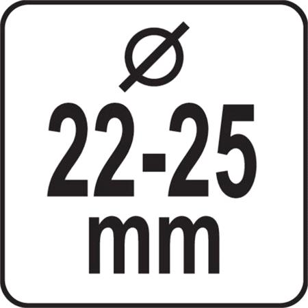 3PCS TWIST DRILL SET 22 25MM