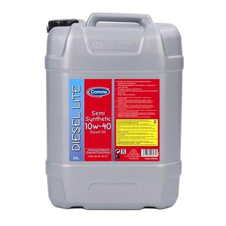 Diesel Lite 10W40 Semi Synthetic Enhanced Protection Supreme Performance 20Ltr