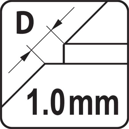 METAL CUTTING DISC 115x1x22MM