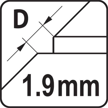 DIAMOND BLADE, CONTINOUS RIM 115MM