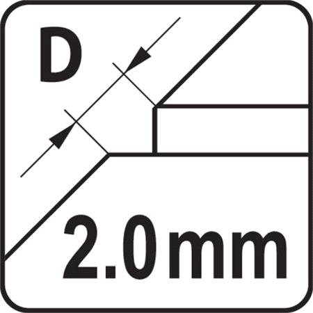 DIAMOND BLADE, CONTINOUS RIM 125MM
