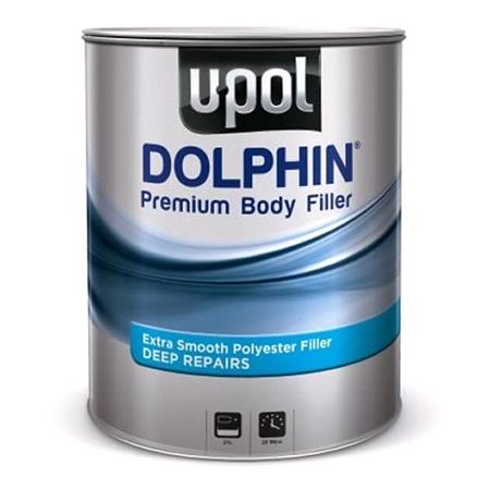U POL Dolphin Deep Filler   Blue   3 Litre