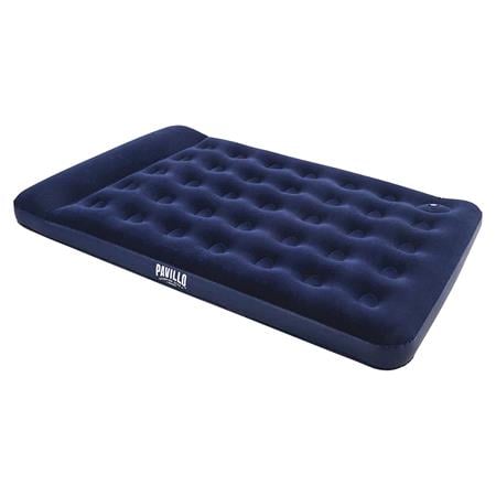 Double Easy Inflate Flocked Air Bed