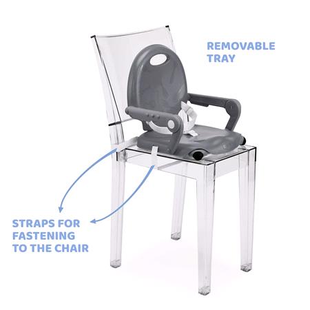 Chicco Pocket Snack Booster Seat  Grey