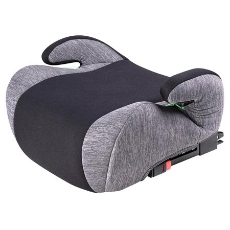 Walser Raffi Child Car Booster Seat with Isofix   Black Grey