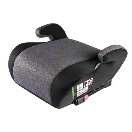 Walser Raffi Child Car Booster Seat with Isofix   Grey Black