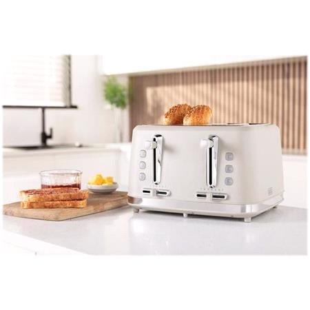 BLACK+DECKER 4 Slice Toaster, Grey