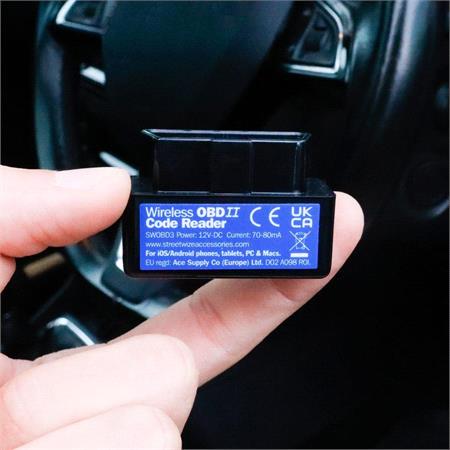 Streetwize Wireless OBD II Fault Code Reader 