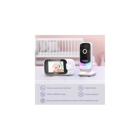 Hubble Nursery Pal Essentials Smart Baby Monitor With Fixed Camera 