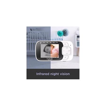 Hubble Nursery Pal Essentials Smart Baby Monitor With Fixed Camera 