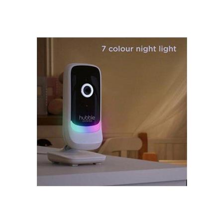 Hubble Nursery Pal Essentials Smart Baby Monitor With Fixed Camera 