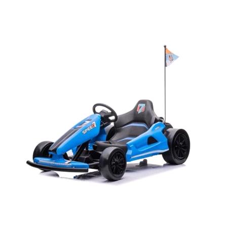 Drift King Electric Go Kart 24v   Blue