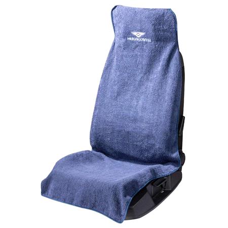 SportShield Car Seat Cover   Sweat Resistant & Machine Washable   Dark Blue