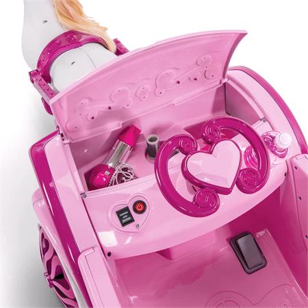 Disney Princess Horse & Carriage Electric Ride On   6v Pink