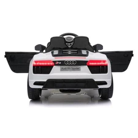 Audi R8 Kids Electric Ride On Car With Remote Control   12v White