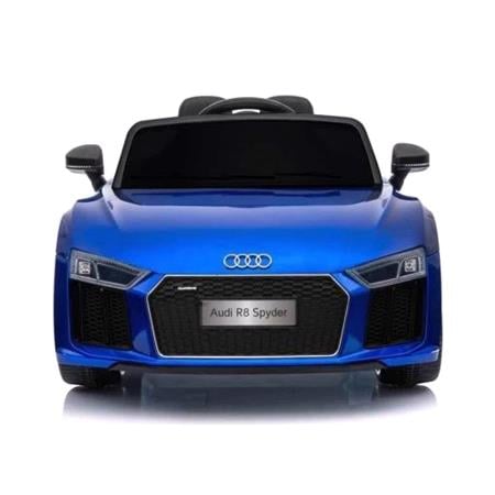 Audi R8 Kids Electric Ride On Car With Remote Control   12v Blue